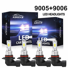 For Honda Accord 1990-2007 LED Headlight Bulbs White High/Low Beam 9005 9006 Kit picture