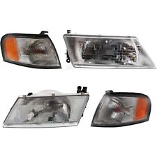 Headlight Kit For 95-98 Nissan Sentra 95-97 200SX With Corner Light LH and RH picture