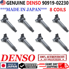 OEM GENUINE DENSO x8 Ignition Coils For 1998-2009 Toyota & Lexus V8, 90919-02230 picture