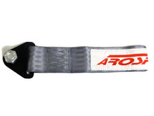 AROSPEED GRAY HIGH STRENGTH UNIVERSAL RACING SPORTS TOW STRAP HOOK BOLT & NUT picture