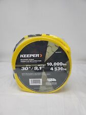 KEEPER 02942 30ft x  4in x 20,000 lbs. Vehicle Recovery Strap W/Protective Loops picture