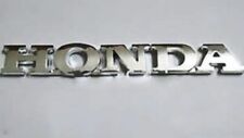 NEW Honda Chrome Script Emblems Rear Trunk Badge Letters 3D Strong Self Adhesive picture