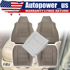 For 2002-2007 Ford F250 F350 Lariat XLT Front Seat Cover & Driver Foam Cushion picture