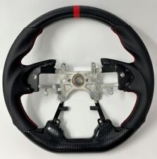 REVESOL Hydro Carbon Fiber Steering Wheel Red Ring for 13-17 Honda Accord 9 picture