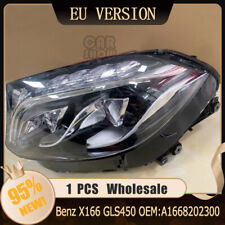 EU LEFT LED Headlight For 2016 2017 2018 2019 Benz X166 GLS450 OEM:A1668202300 picture