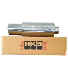 HKS HI-POWER Universal Single Exhaust Muffler Inlet 2.5
