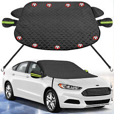 Winter Magnetic Car Windshield Cover Protector Snow Ice Frost Guard Sun Shade US picture