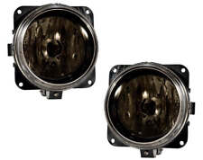2005-2009 Mustang Roush Stage 1,2,3 Complete Smoked Fog Lights H10 Bulbs - Pair picture