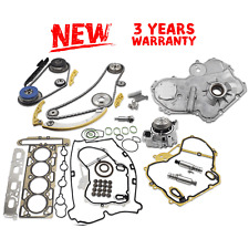 For GM Ecotec 2.2L 2.4L Engine Timing Chain Kit Head Gasket Bolts Set Water Pump picture