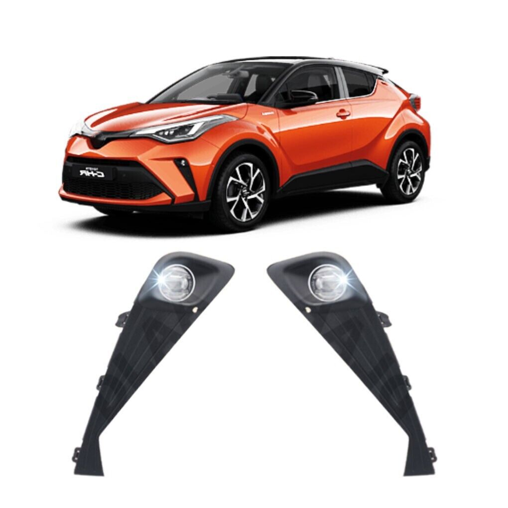 For Toyota CHR CH-R 2020 2021 Front Driving LED Fog Light Lamp Set