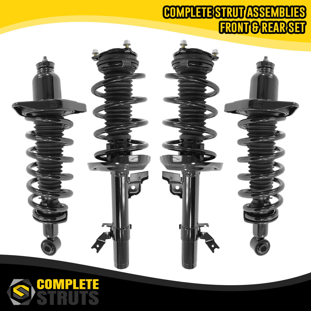 Front & Rear Complete Struts & Coil Springs for 2016-2020 Honda Pilot AWD