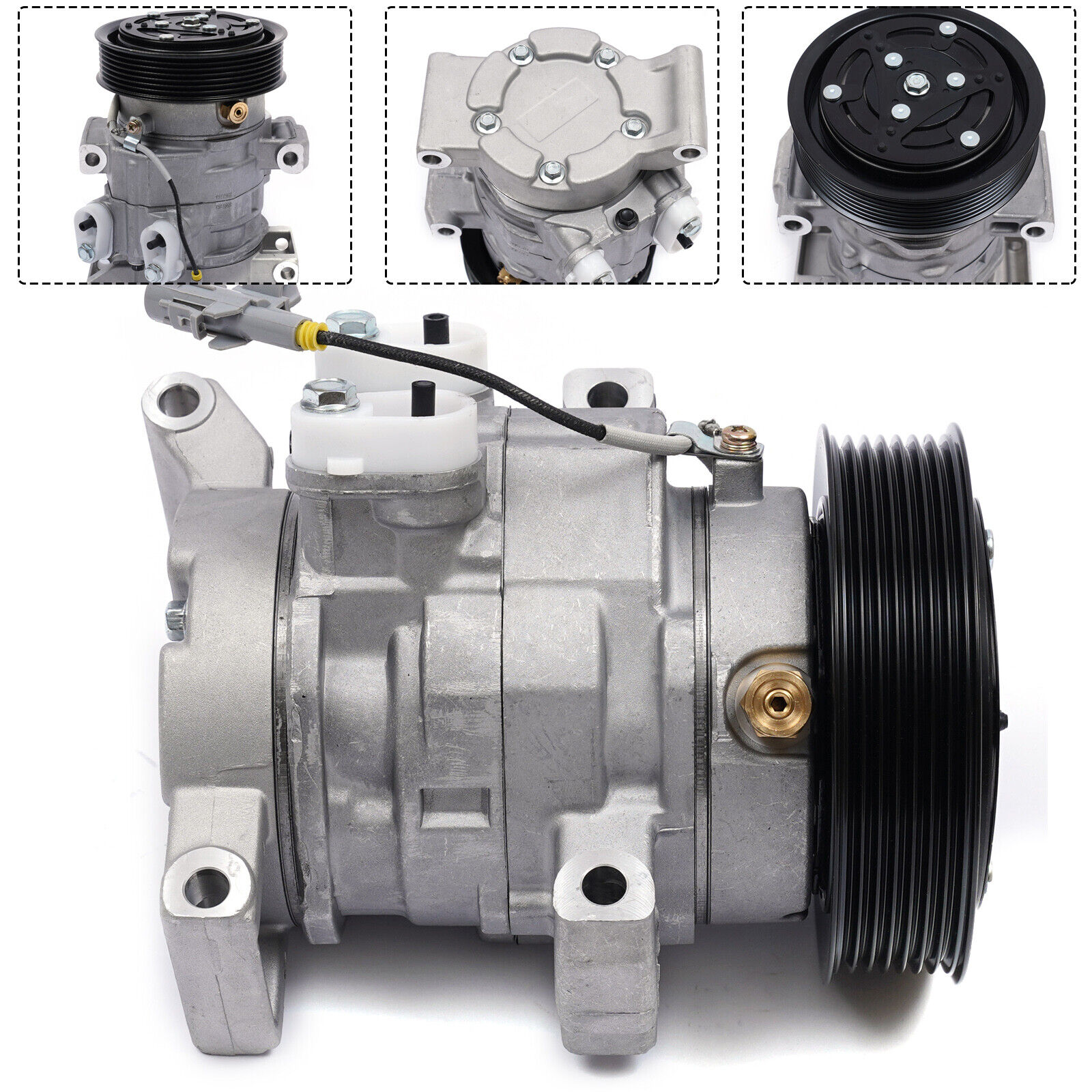 AC Compressor with Cluth Direct Replacement For Toyota Hilux 2.5L & 3.0L Engines