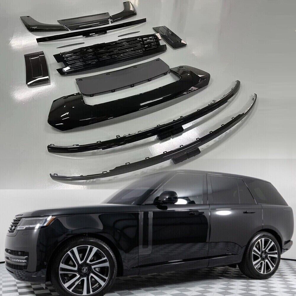 14Pcs Glossy Black Body kits Grille Side Vents Fits for LR Range Rover 2023 2024