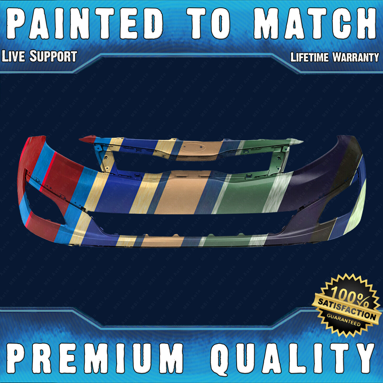 NEW Painted To Match Front Bumper Cover Replacement for 2014 2015 Kia Optima USA