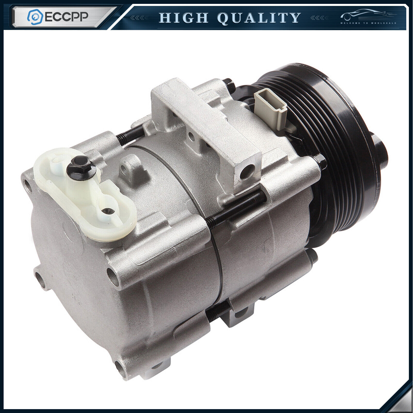 ECCPP A/C AC Compressor For 04-06 Ford F150 96-06 Ford Mustang Mercury