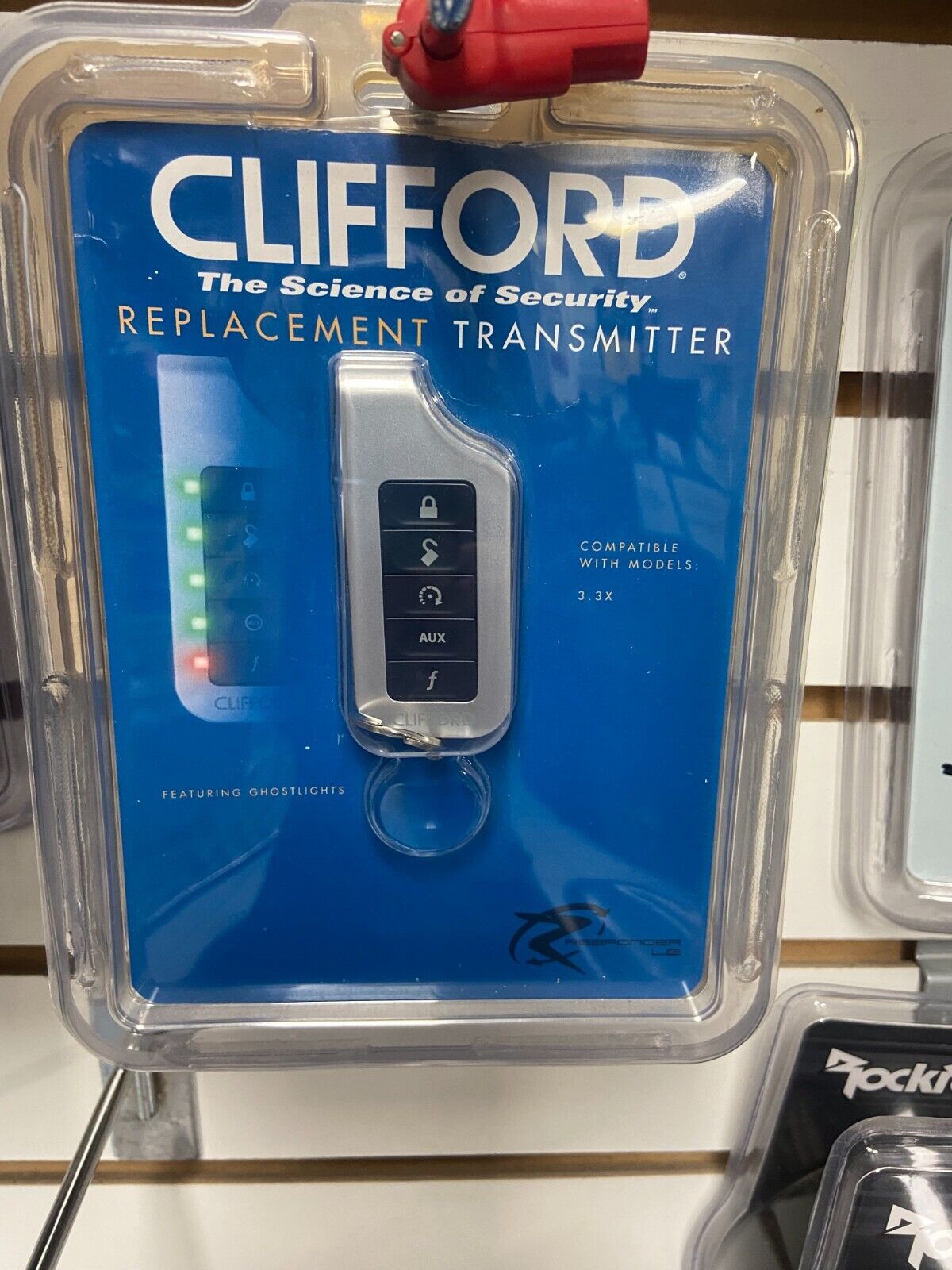 NEW GENUINE Clifford 7251X Responder LE Replacement Remote Control, 3.3x