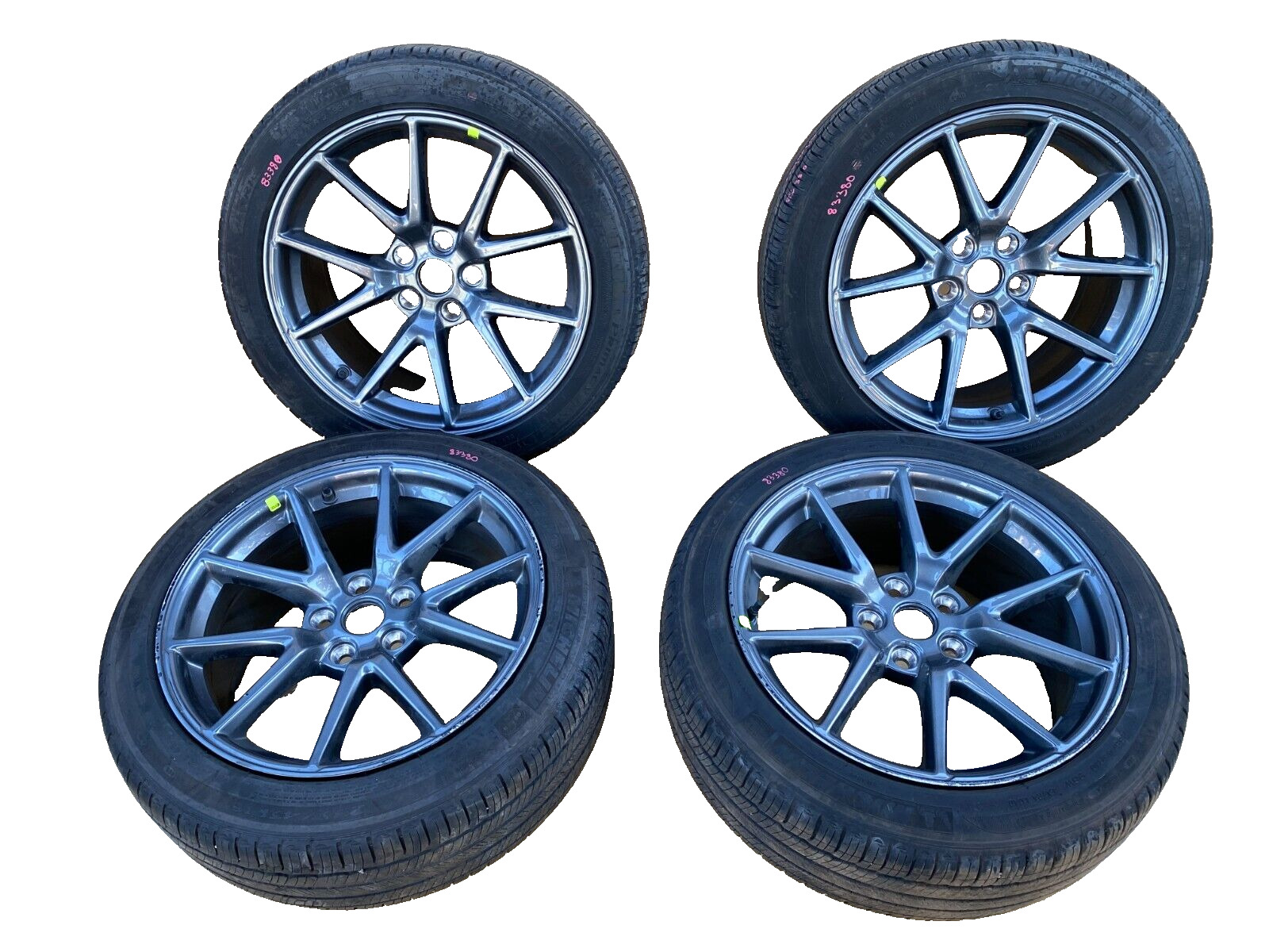2021-2023 Tesla Model 3 Wheel Rim 18x8.5 +40MM w/ Michelin Tire 235/45R18 SET x4