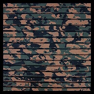 Hydro Turf Traction Mat Sheet Goods Brown Camo 47″ x 86″ Cut Groove with PSA