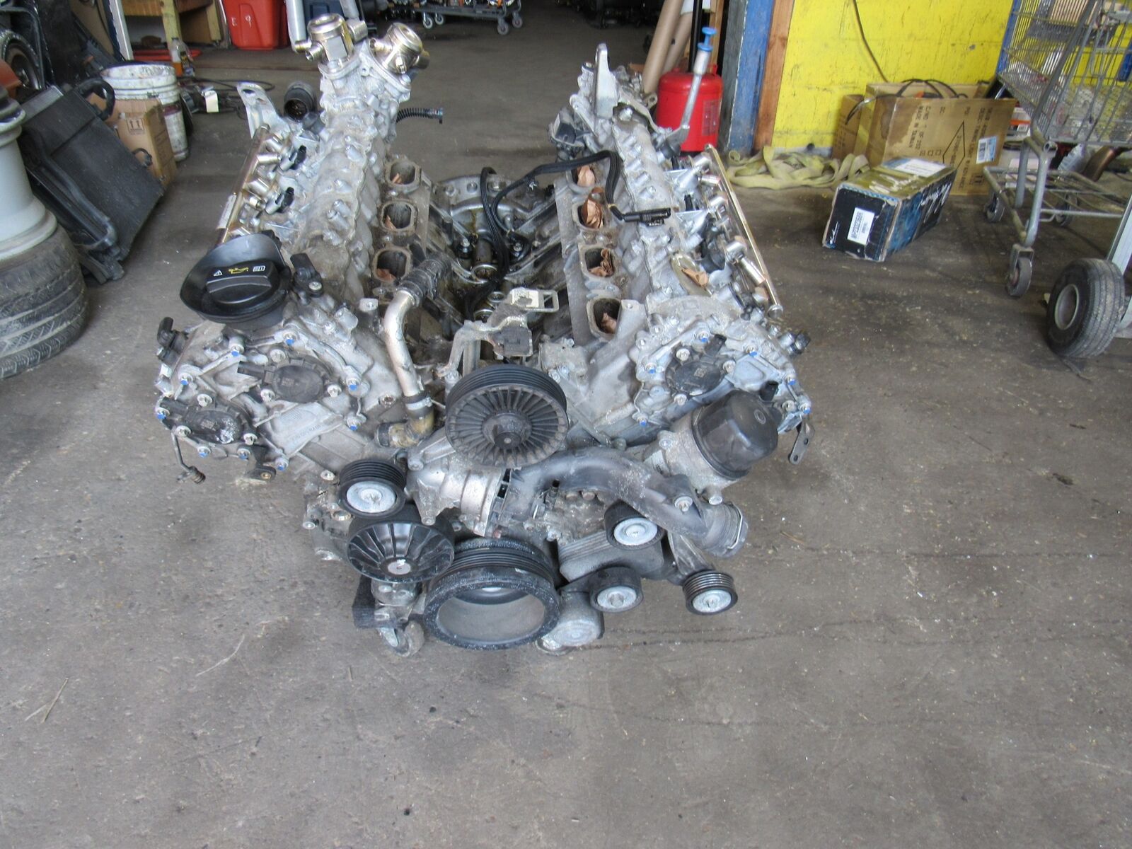 Mercedes CL550 W216 2011 4.6L M278 AWD Engine Motor *@1