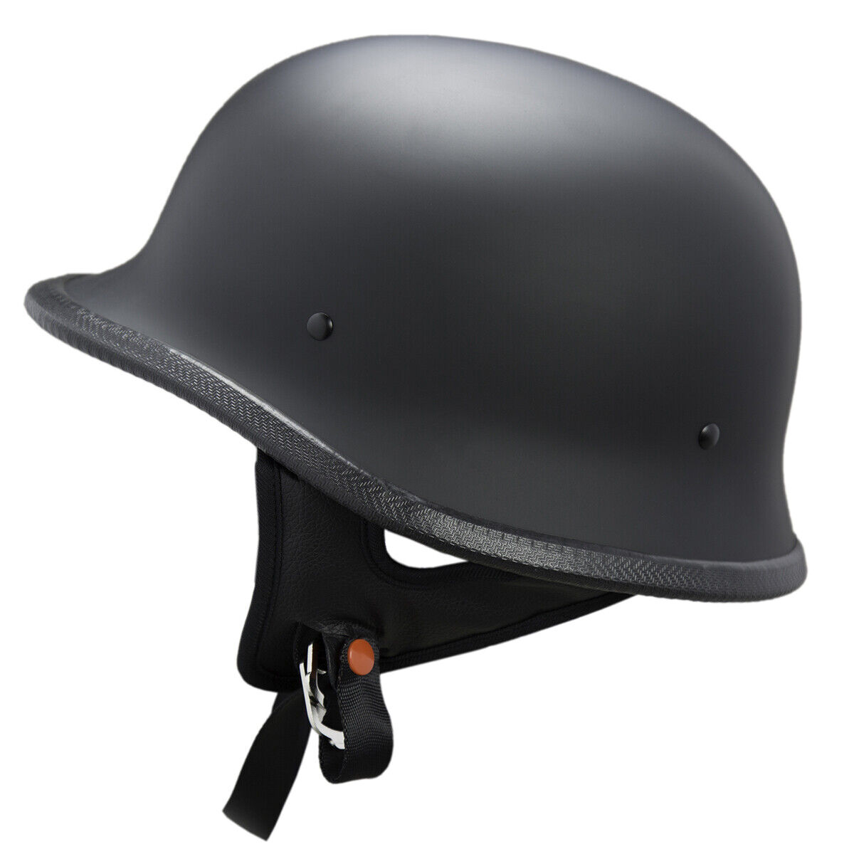 German Style Shorty Helmet Dot Approved Adult CarbonFiber Motorcycle Half Helmet