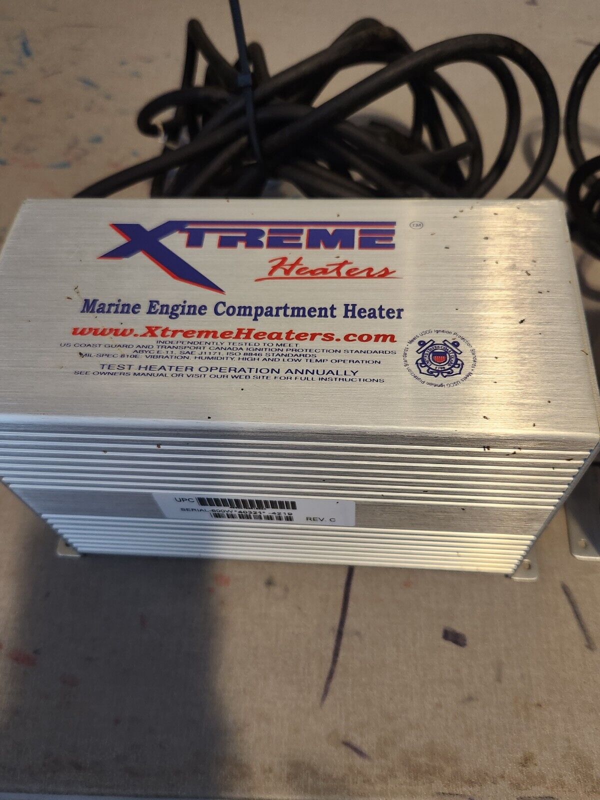 xtreme Marine Engine Compartment Heater 