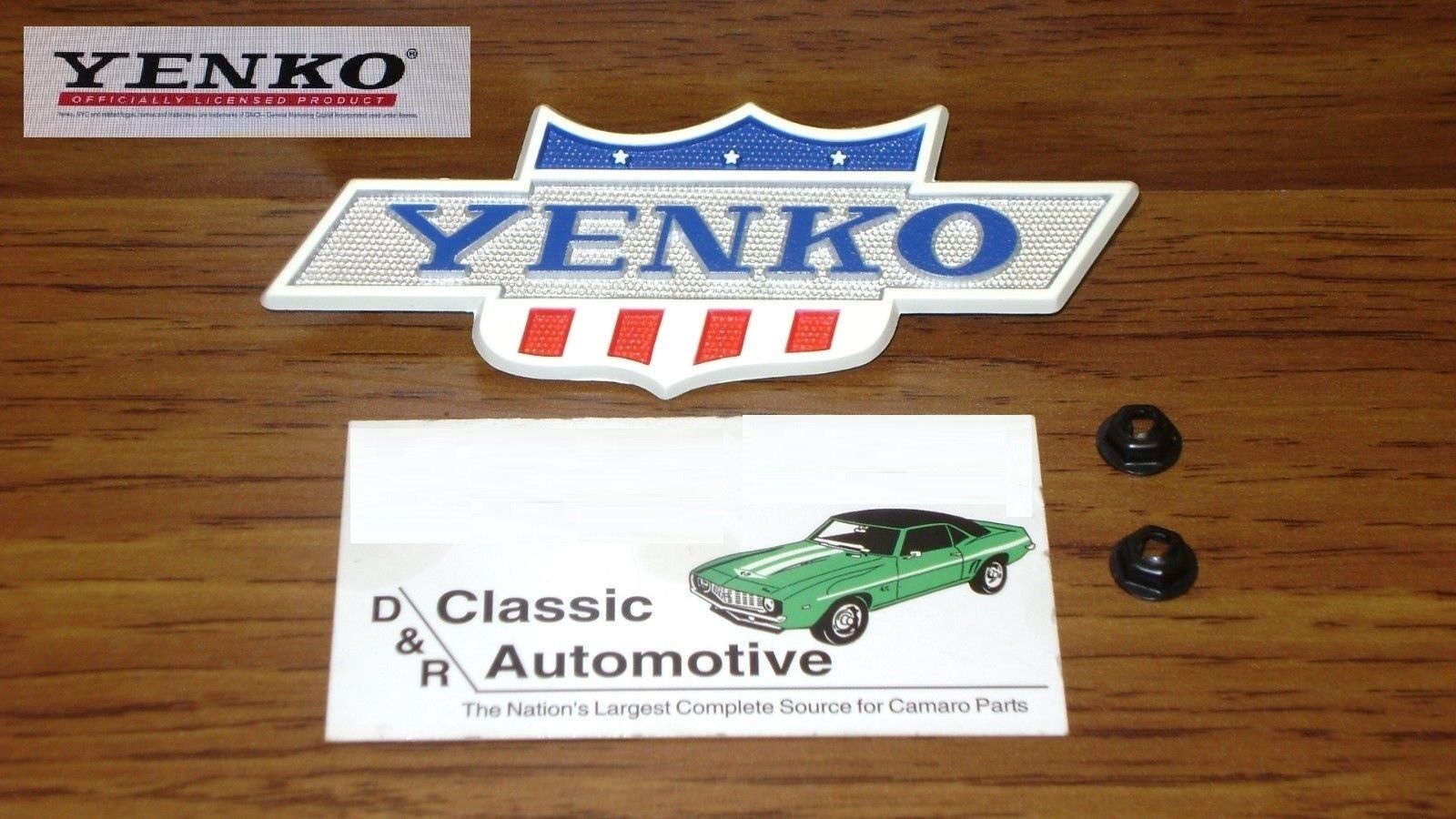 Yenko Emblem 69 Camaro Chevelle 69 70 Nova 1969 Fender Officially Licensed Item