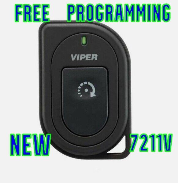 NEW 7211V VIPER REMOTE START STARTER BLACK ONE BT KEY FOB RESPONDER EZSDEI7211