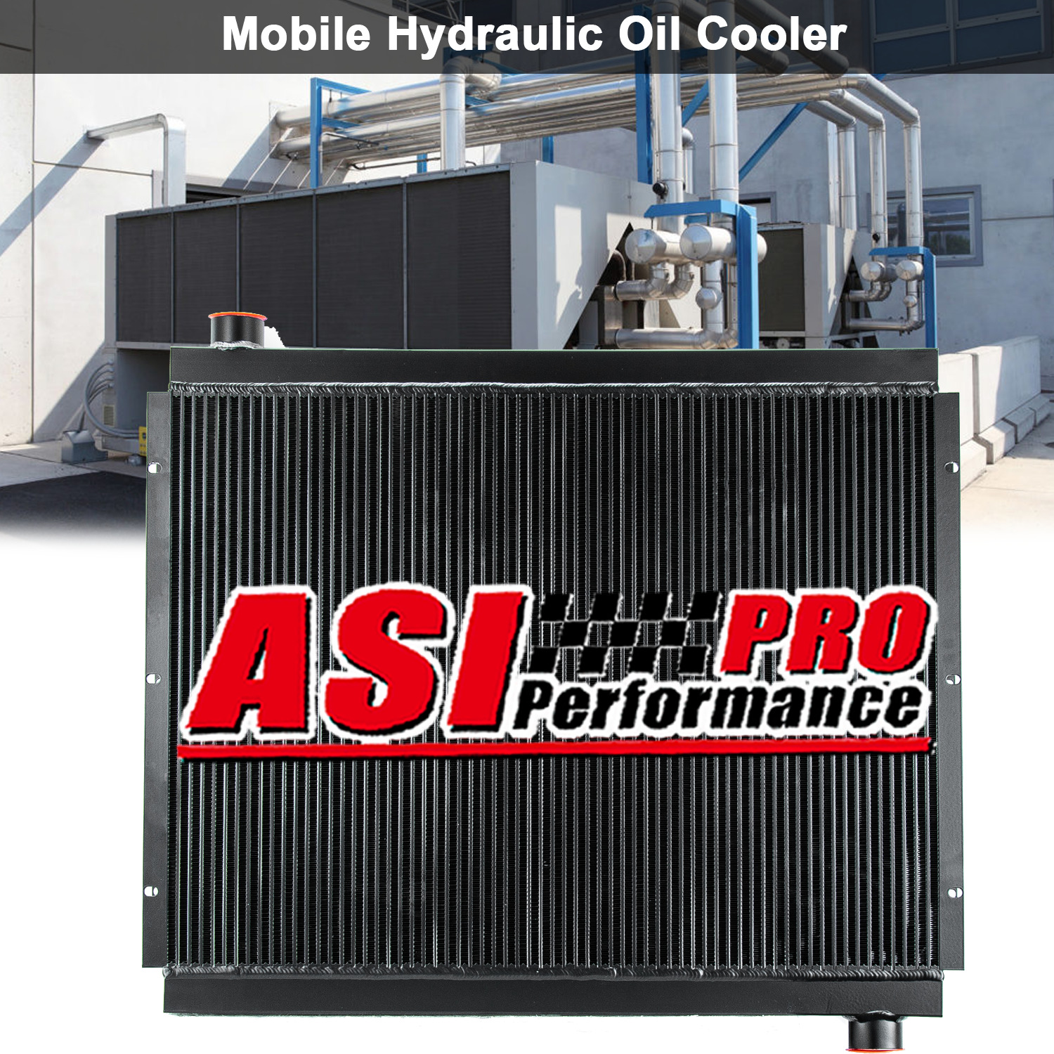Mobile Hydraulic Oil Cooler fits Heavy Duty Industrial Hydraulic  System