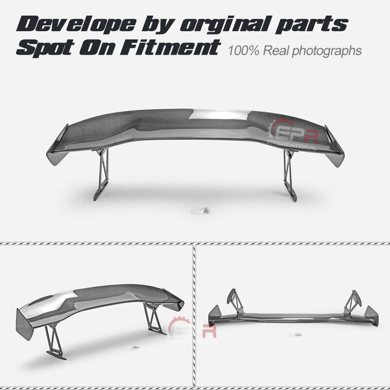 For Nissan Skyline GTR R32 R33 R34 Rear GT Spoiler Wing Carbon Fiber Bodykits