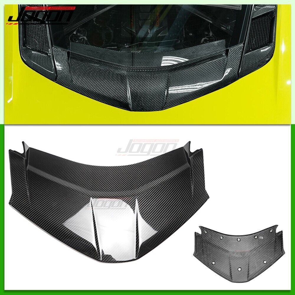 Replace Carbon Rear Window Lower Trim Cover For Corvette C8 Coupe Z06 Z51 20-23