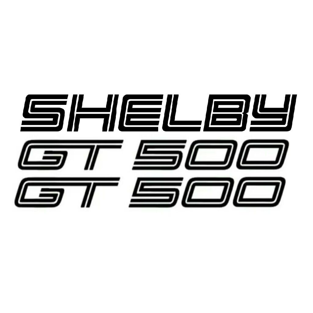 Ford Mustang SHELBY GT500 Vinyl Decal Sticker Window