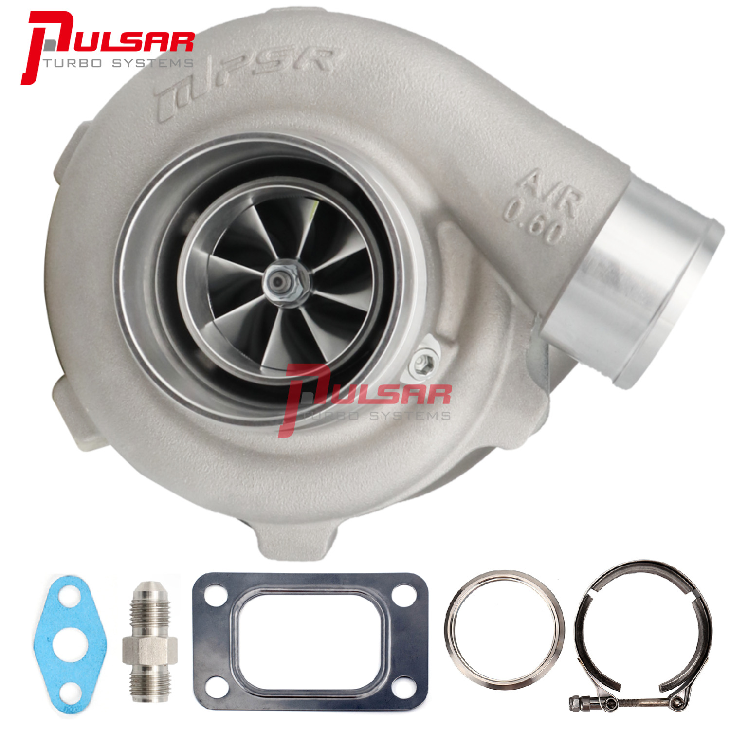 Pulsar Turbo PSR3071 GENII Dual Ball Bearing Billet Wheel Turbo T3 0.63 A/R