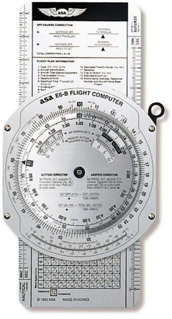 NEW - ASA E6B Metal Flight Computer | ASA-E6B