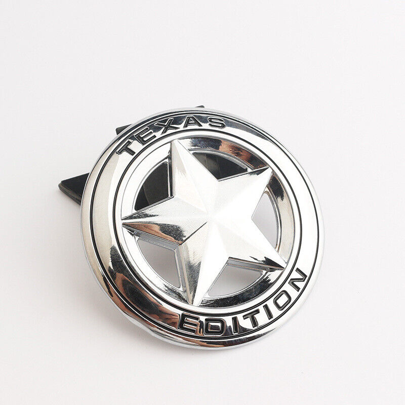 1x 3D Texas Edition Emblem Car Tailgate Fender Badge Sticker for Ram Silverado