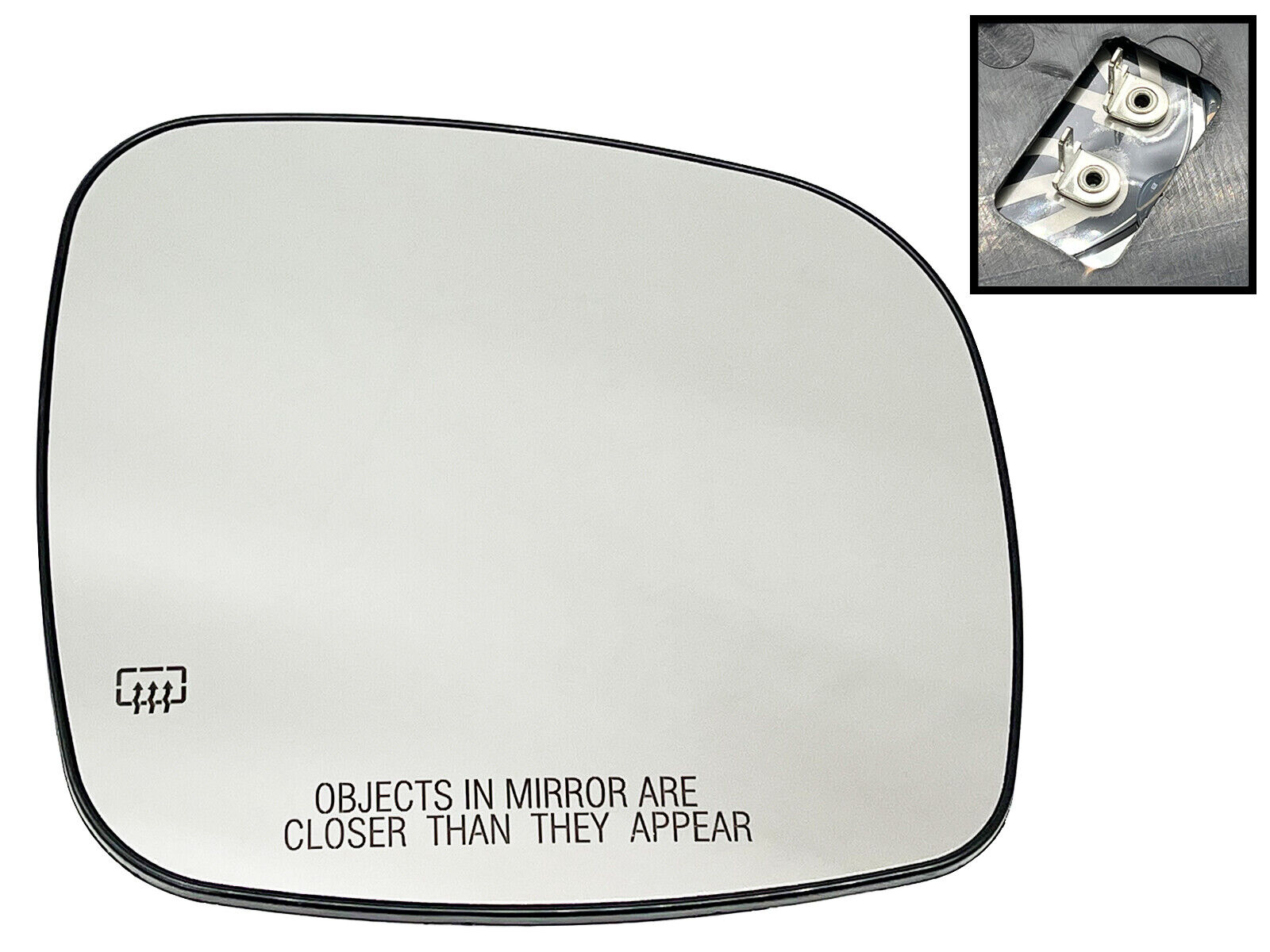 For 08-20 GRAND CARAVAN 08-16 TOWN & COUNTRY Mirror Glass Heated Passenger Side