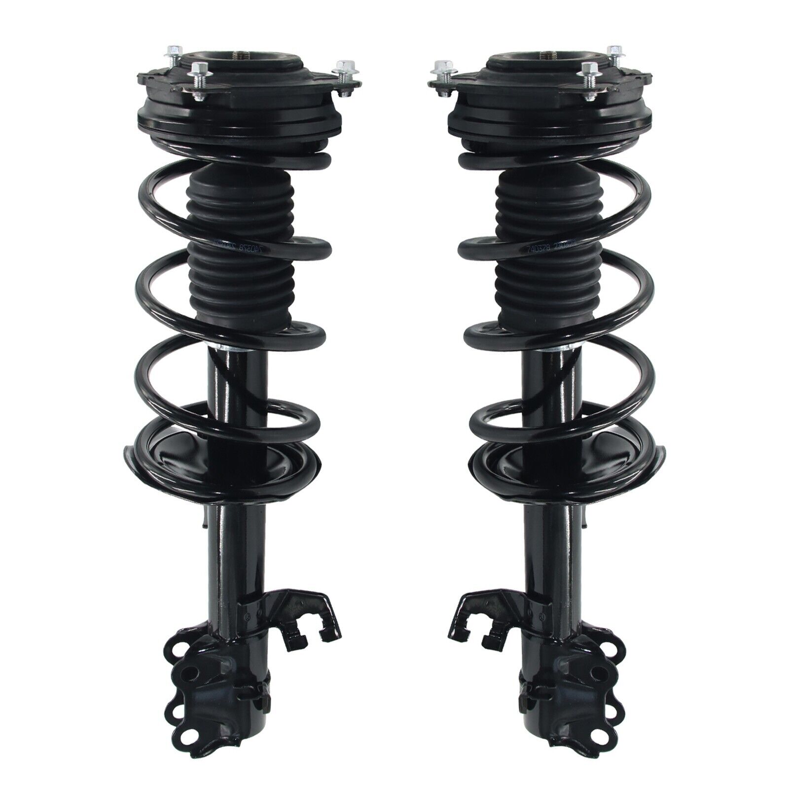 2X Front Struts w/ Coil Spring For 2009-2014 Nissan Cube 2007-2012 Nissan Versa