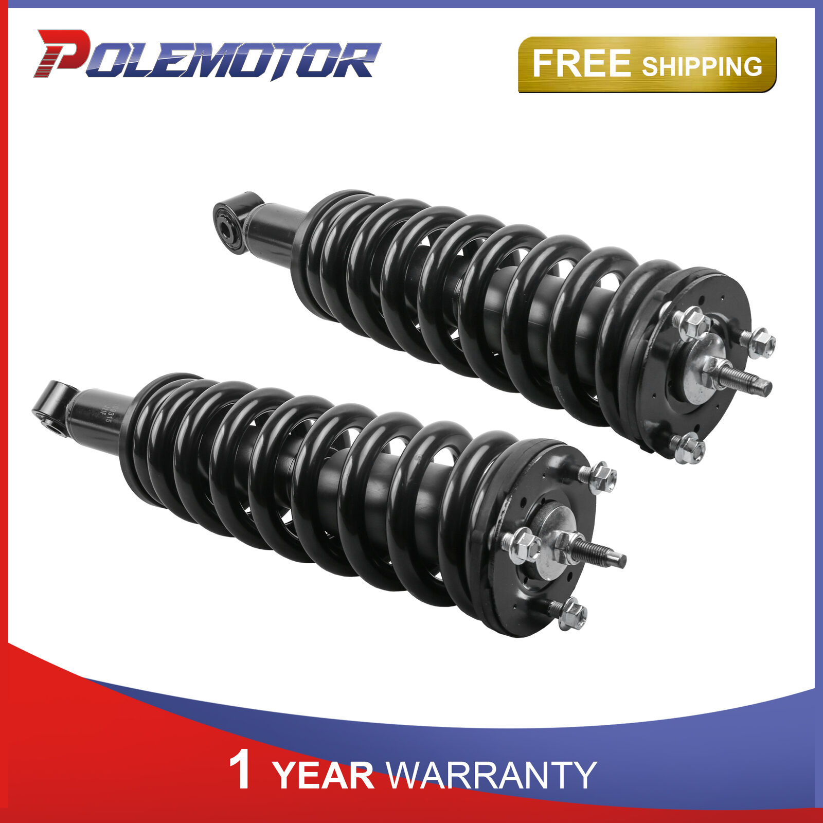 Complete Struts For 1995-2004 Toyota Tacoma 1999-2002 4Runner 4WD One Pair Front