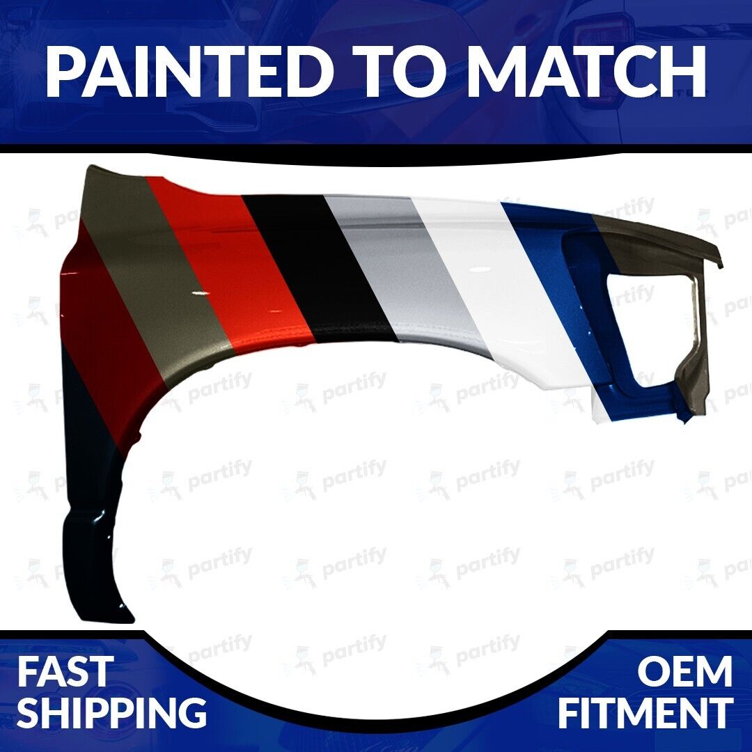 NEW Painted To Match Passenger Side Fender For 2006 2007 2008 2009 Dodge RAM