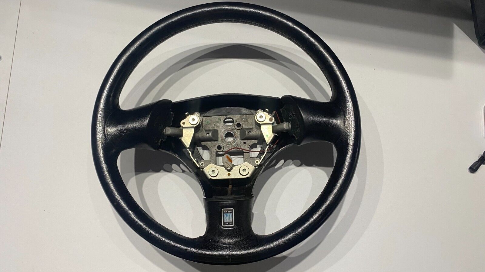 JDM OEM 99-05 Mazda Miata MX5 NB Nardi Torino Black Leather Steering Wheel