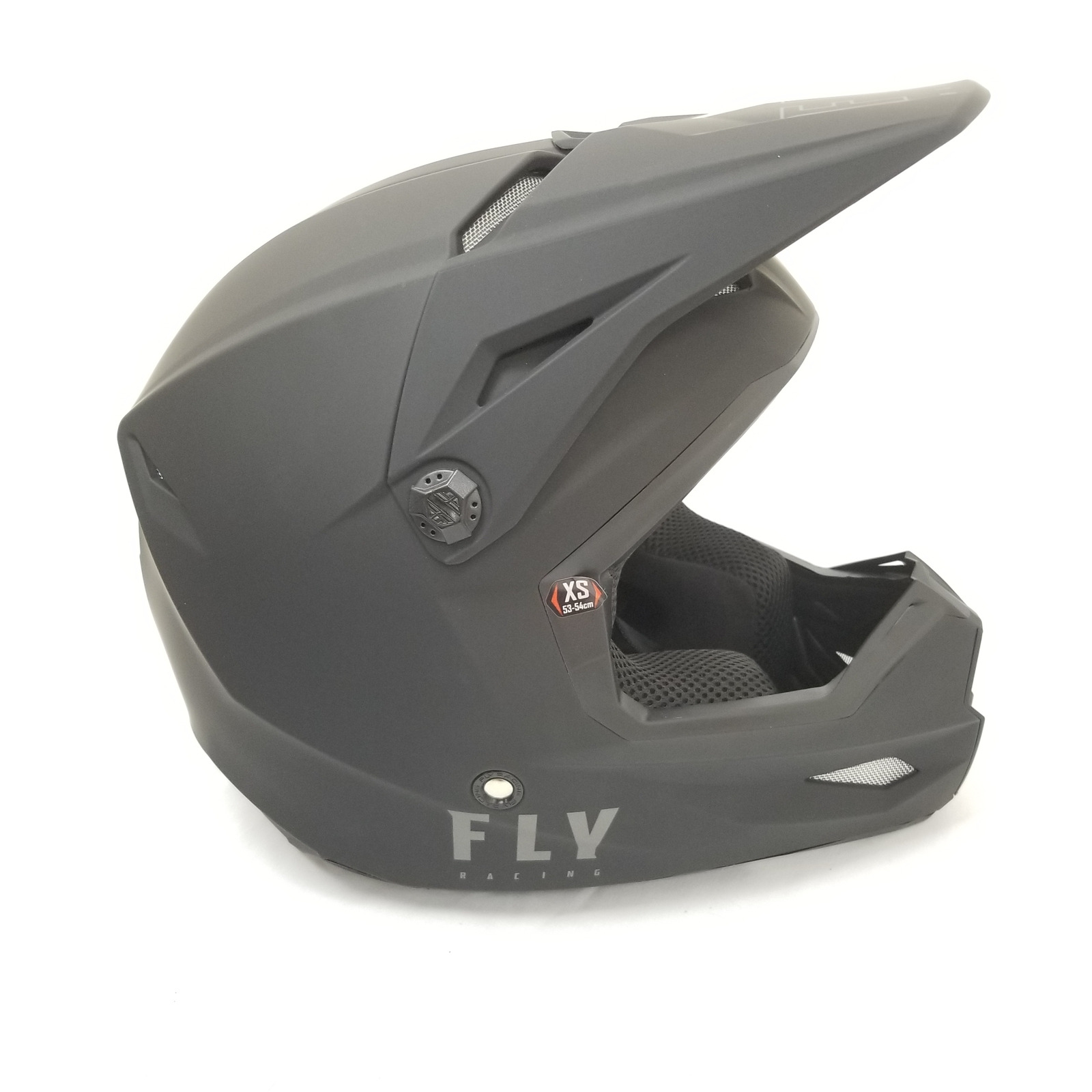 Fly Racing 2023 Adult Kinetic Solid Helmet (Matte Black, X-Small)