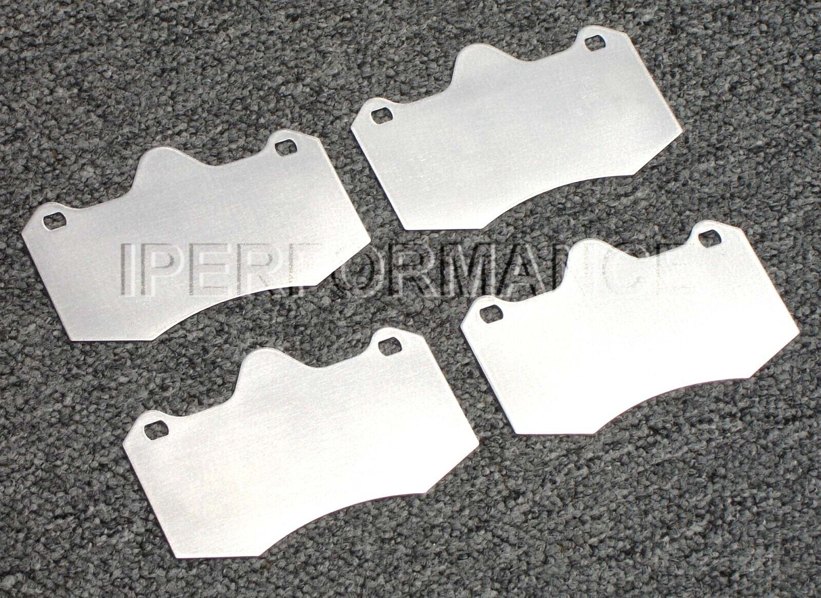Titanium Brake Pad Shim Heat Shield Set for Noble M12 2000-2008; Front