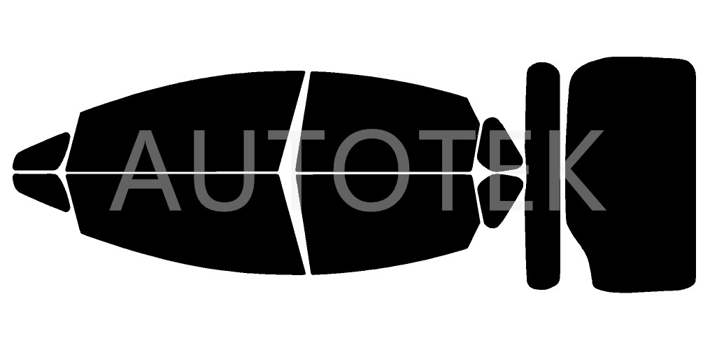 PreCut Window Film Any Shade % VLT For Toyota Prius 2010 - 2015 Tinting Films