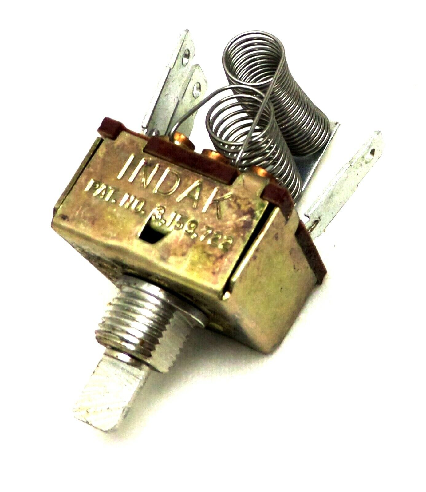 3.159.722 New NOS Indak Rotary Heather Blower Switch 12 Volts 3 Speed 3 Leads
