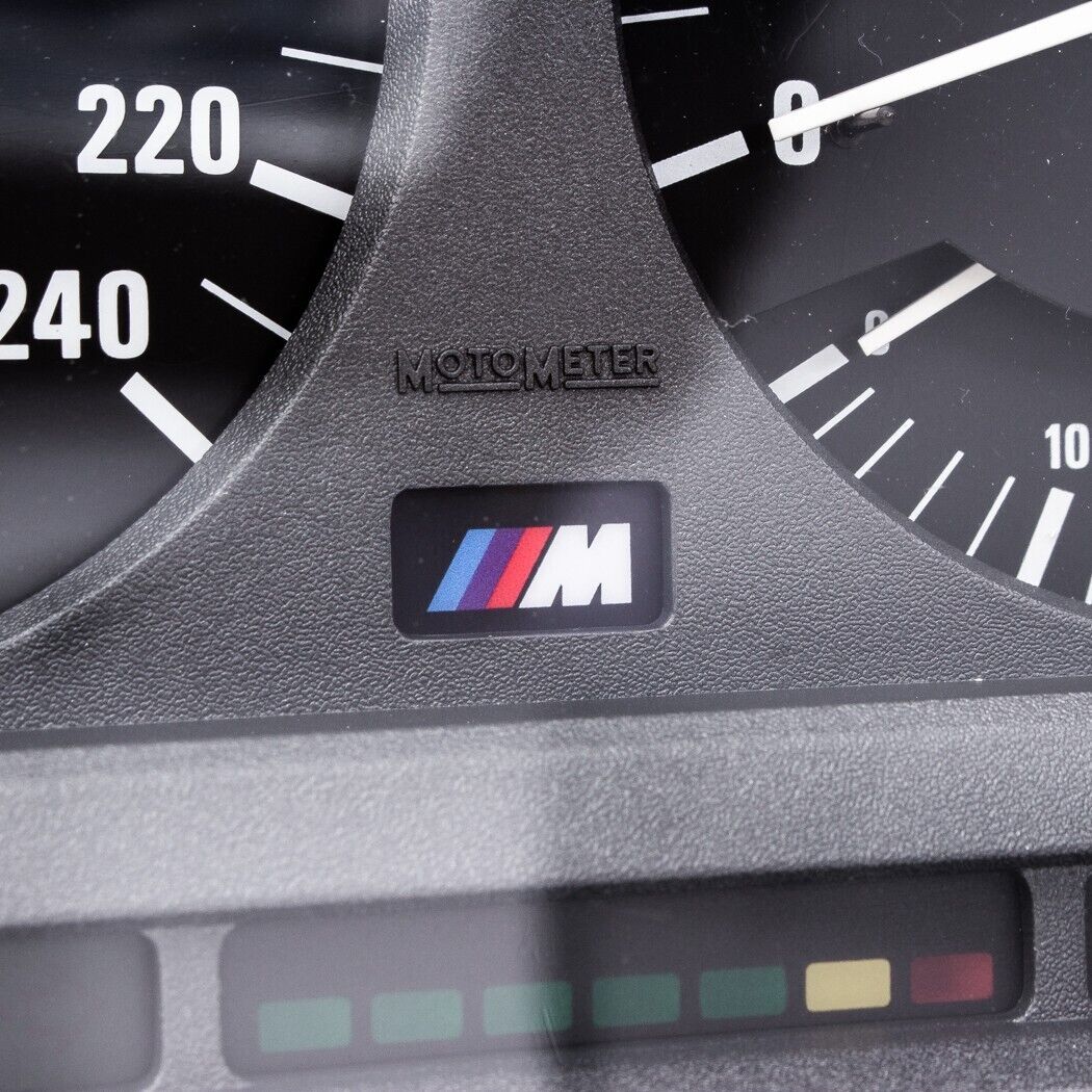 BMW e30 Instrument Cluster M Logo Badge for all non-m3 cluster