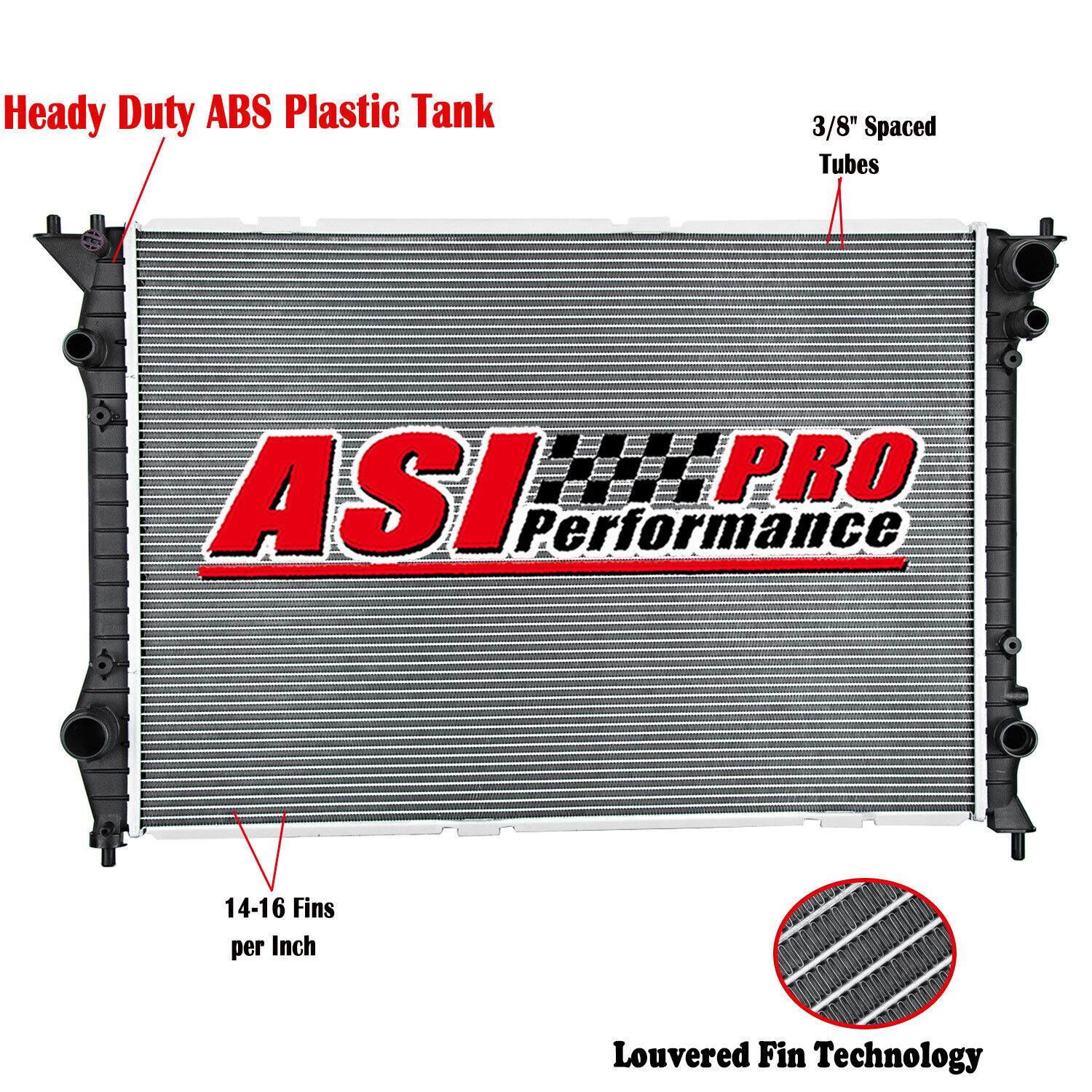 Aluminum Core Radiator For 2013-2019 Bentley Continental Flying Spur GT GTC 4.0L