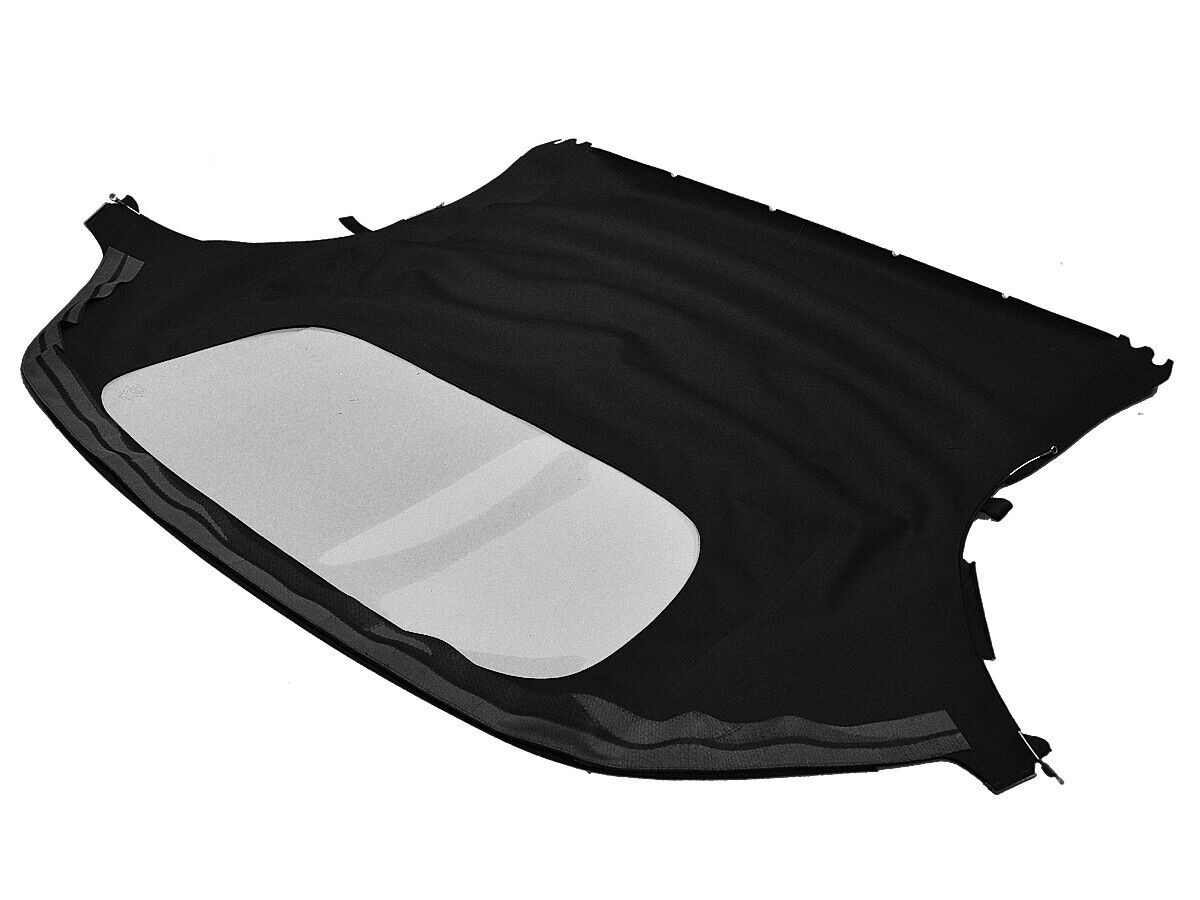 Fits: Lotus Elan 91-92 Soft Top DOT Approved Plastic Window HAARTZ Black Canvas