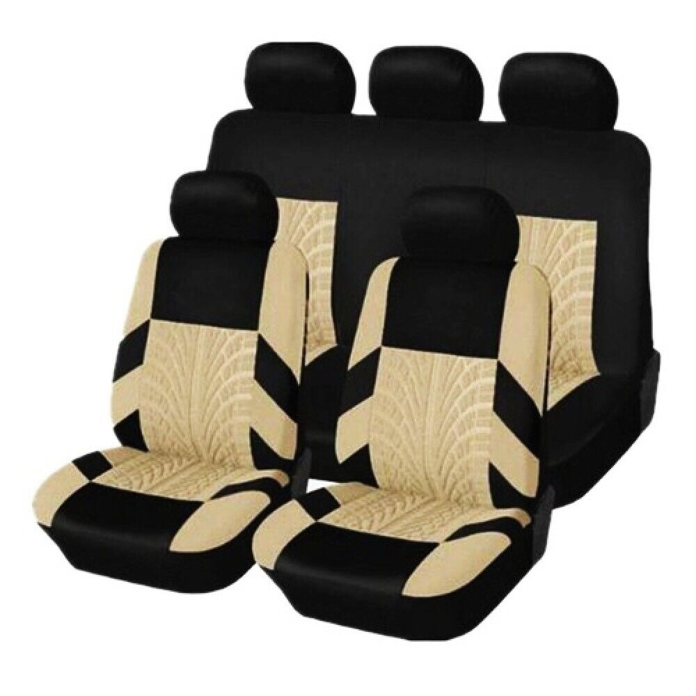 For Subaru Forester Car 5 Seat Covers Front Rear Full Set Protectors Cushion Mat
