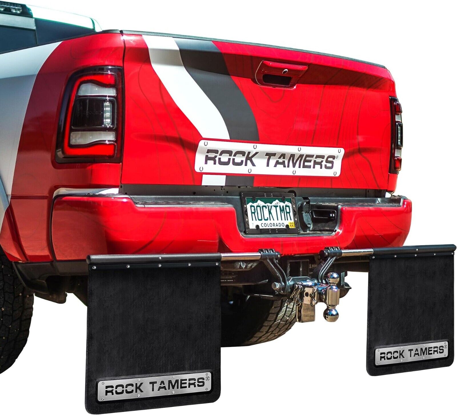 ROCK TAMERS™ Heavy-Duty Adjustable Mud Flap System for 2\