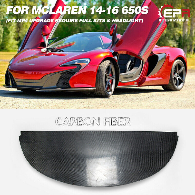 For Mclaren 650S MP4 Carbon Fiber OEM Front Bumper Bottom Lip Splitter Body Kits