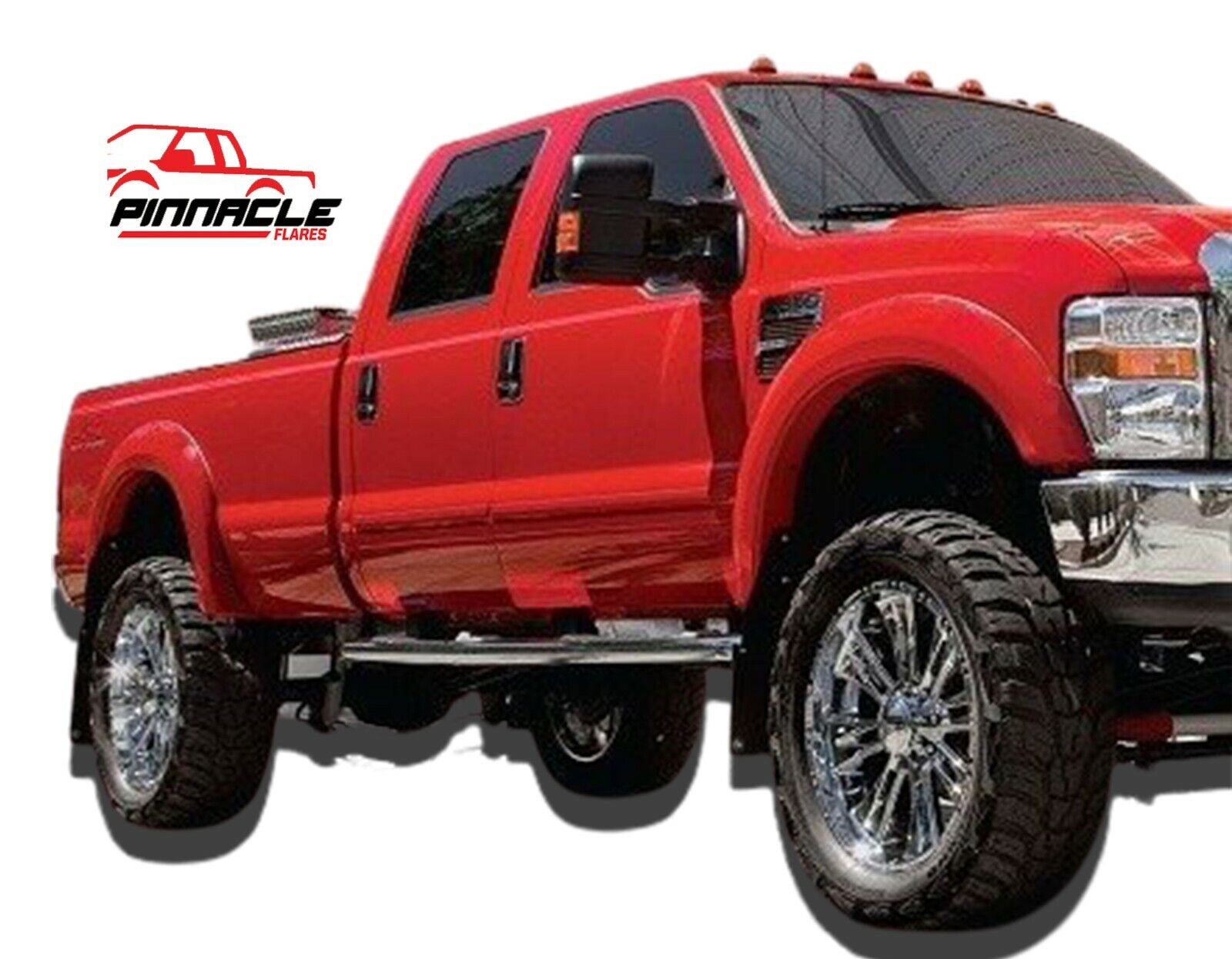 Extended Style fender flares fits FORD 2008-2010 F-250 F-350 Super Duty